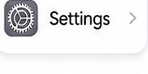 Settings row
